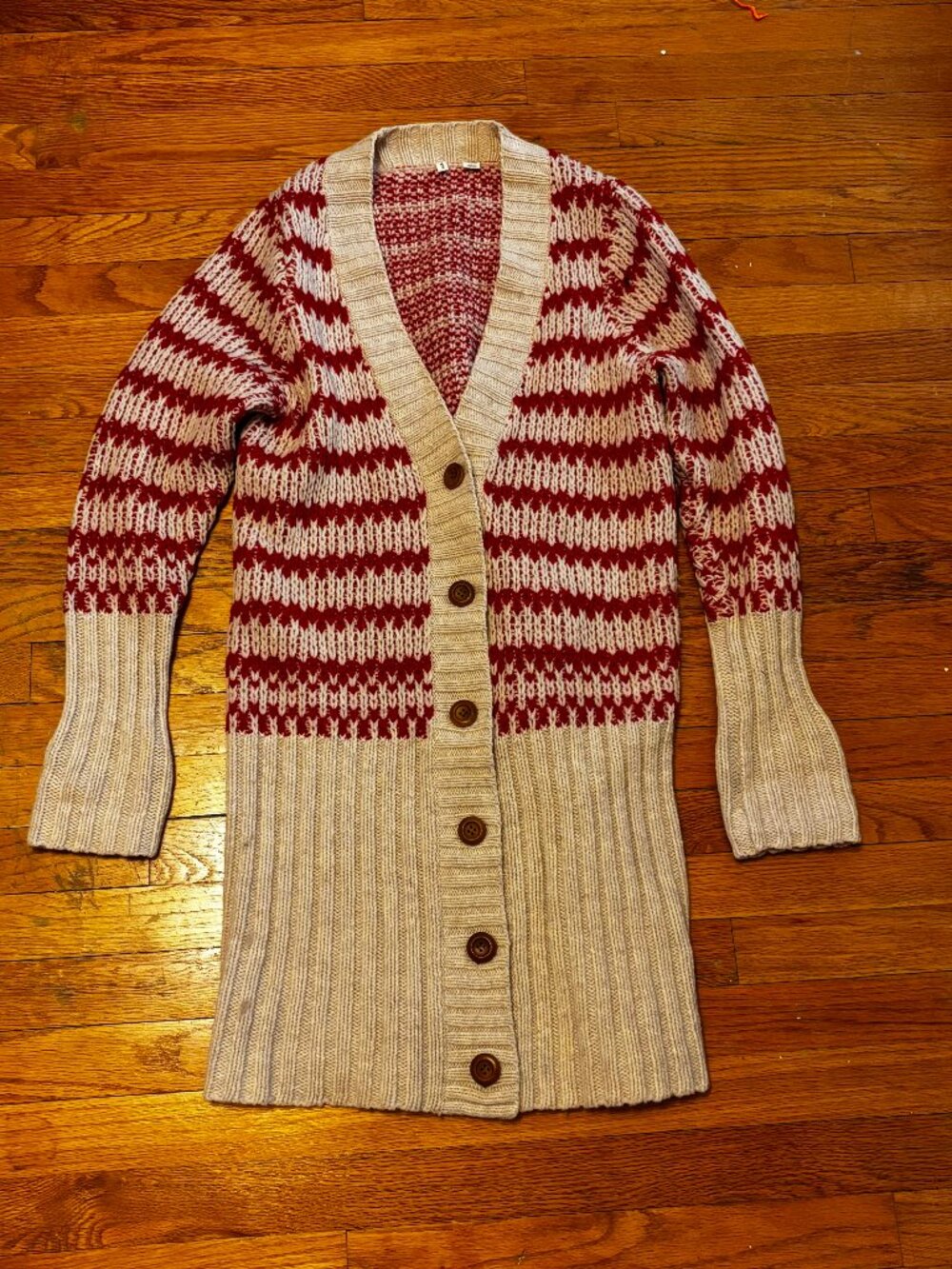 Anthropologie Moth Vintage Long Comfy Cardigan. Size L